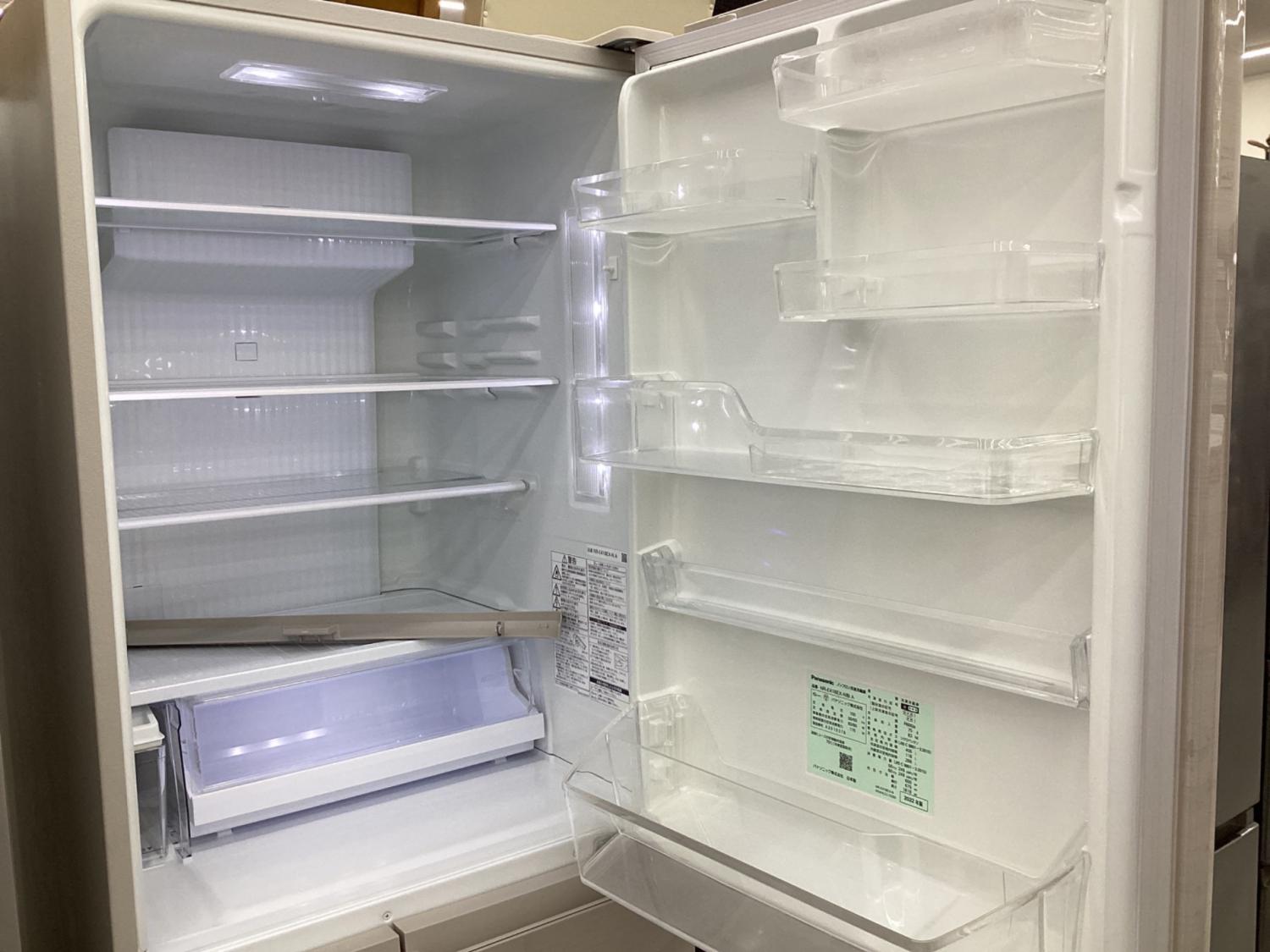 Panasonic (パナソニック) 5ドア冷蔵庫 NR-E418EX-N 2022年製