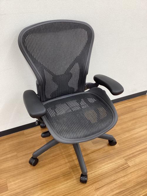 Herman Miller (ハーマンミラー) アーロンチェア AE113AWB ポスチャーフィット フル装備 Bサイズ