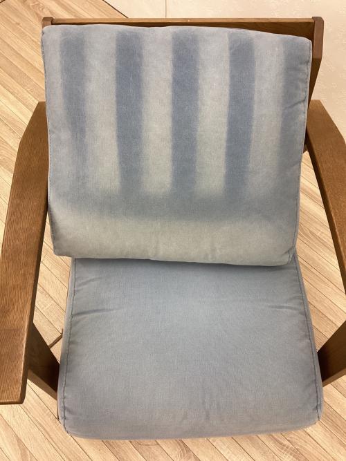 DOORS LIVING PRODUCTS (ドアーズリビングプロダクツ) 1人掛けソファー ブルー　オーク材 Bothy Canvas Sofa 1P 幅:約73㎝