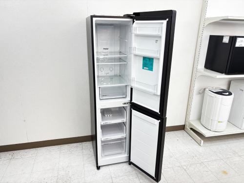 Haier (ハイアール) 2ドア冷蔵庫 JR-SX21A 2024年製 208L 74L 取扱説明書付 クリーニング済