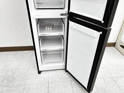Haier (ハイアール) 2ドア冷蔵庫 JR-SX21A 2024年製 208L 74L 取扱説明書付 クリーニング済