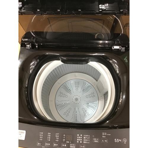 Haier (ハイアール) 全自動洗濯機 5.5kg JW-U55MK リファビッシュ品 クリーニング済 50Hz／60Hz