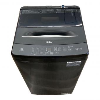 Haier (ハイアール) 全自動洗濯機 5.5kg JW-U55MK リファビッシュ品 クリーニング済 50Hz／60Hz