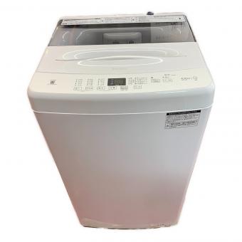 Haier (ハイアール) 全自動洗濯機 5.5kg JW-U55MK 2025年製 リファビッシュ品 クリーニング済 50Hz／60Hz