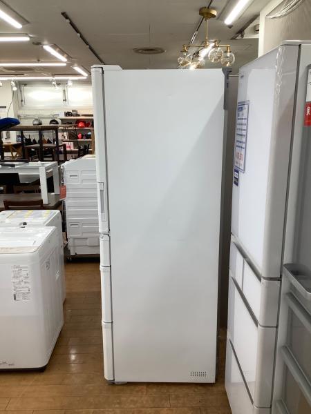SHARP (シャープ) 5ドア冷蔵庫 SJ-X418K-W 2023年製 自氷付き 412L