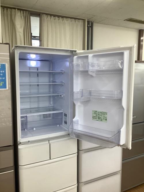 SHARP (シャープ) 5ドア冷蔵庫 SJ-X418K-W 2023年製 自氷付き 412L
