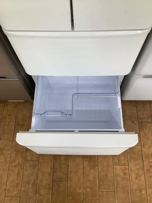 SHARP (シャープ) 5ドア冷蔵庫 SJ-X418K-W 2023年製 自氷付き 412L