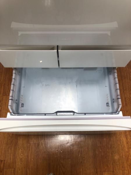 TOSHIBA (トウシバ) 6ドア冷蔵庫 VEGETA 自氷付き GR-W460FH(EW) 2024