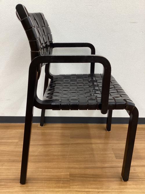 arflex (アルフレックス) ダイニングチェアー ブラック NT 川上元美