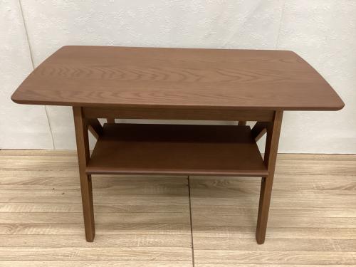 Asahi (アサヒ) リビングテーブル ブラウン