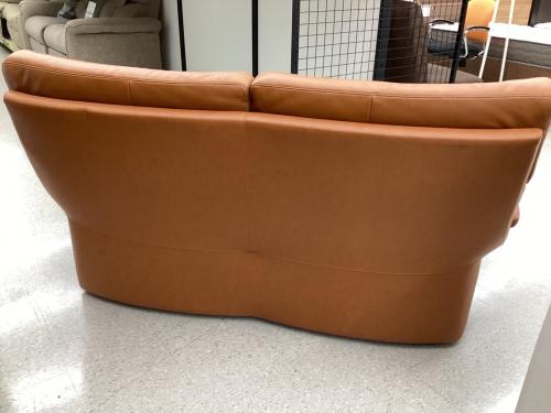 karimoku (カリモク) 2人掛けソファー キャメル 総革