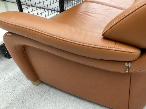 karimoku (カリモク) 2人掛けソファー キャメル 総革