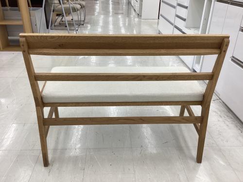 UNICO (ウニコ) ベンチ ナチュラル  オーク材 ADDAY 幅103㎝