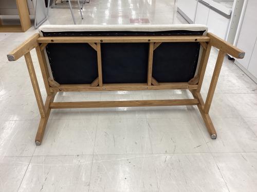 UNICO (ウニコ) ベンチ ナチュラル  オーク材 ADDAY 幅103㎝