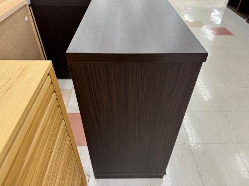 ニトリ サイドボード ブラウン アカツキ 90DBR