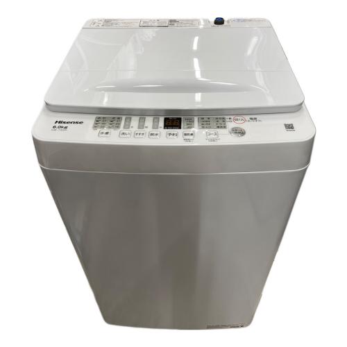Hisense (ハイセンス) 全自動洗濯機 6.0kg HW-T60H 程度S(未使用品) 未使用 50Hz／60Hz 未使用品