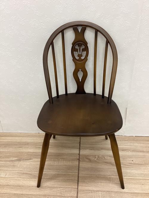 ercol (アーコール) ウィンザーチェア ダークブラウン イギリスビンテージ家具 シスルバック
