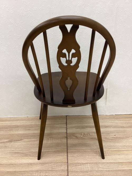 ercol (アーコール) ウィンザーチェア ダークブラウン イギリスビンテージ家具 シスルバック