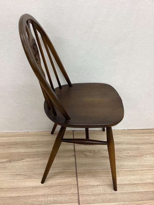 ercol (アーコール) ウィンザーチェア ダークブラウン イギリスビンテージ家具 シスルバック