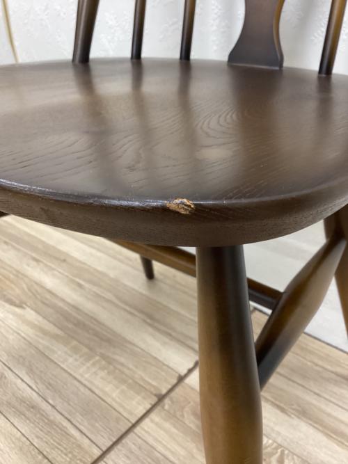 ercol (アーコール) ウィンザーチェア ダークブラウン イギリスビンテージ家具 シスルバック