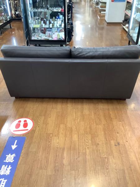 HUKLA (フクラ) 2人掛けソファー ダークブラウン 総革｜トレファクONLINE