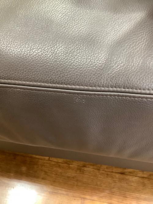 HUKLA (フクラ) 2人掛けソファー ダークブラウン 総革