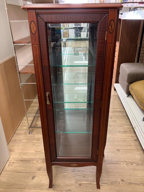 東海家具 (トウカイカグ) キュリオケース ブラウン