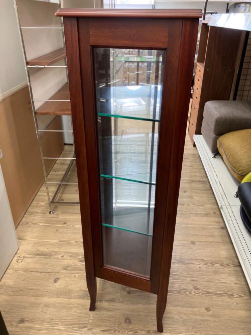 東海家具 (トウカイカグ) キュリオケース ブラウン