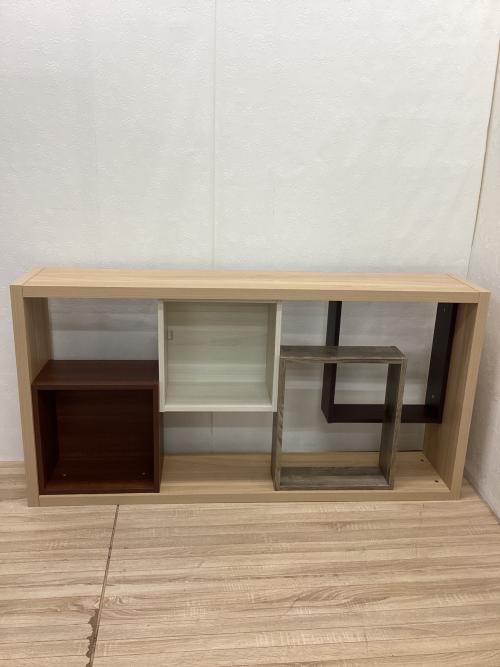 白井産業 (シライサンギョウ) オープンラック ナチュラル×ブラウン