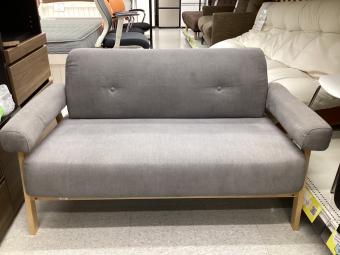 2人掛けソファー グレー