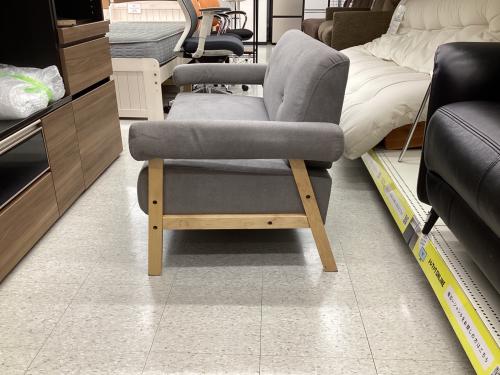 2人掛けソファー グレー