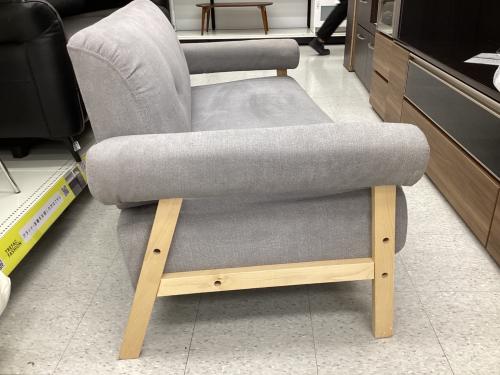 2人掛けソファー グレー