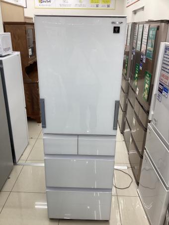 SHARP (シャープ) 5ドア冷蔵庫 SJ-GW41F-W 2020年製 412L