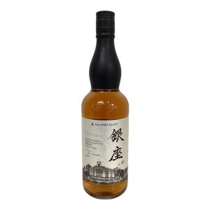 ジャパニーズウィスキー 銀座プレミアムブレンデッドウイスキー700ml(銀)ラベ ル 700ml 箱付 未開封