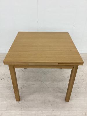 無印良品 (ムジルシリョウヒン) ダイニングテーブル エクステンション ナチュラル 2009 WOODEN EXTNSION TABLE2