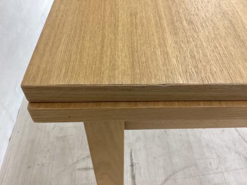 無印良品 (ムジルシリョウヒン) ダイニングテーブル エクステンション ナチュラル 2009 WOODEN EXTNSION TABLE2