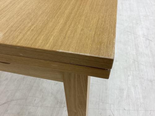 無印良品 (ムジルシリョウヒン) ダイニングテーブル エクステンション ナチュラル 2009 WOODEN EXTNSION TABLE2