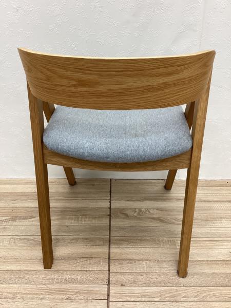 UNICO (ウニコ) ダイニングチェアー ナチュラル×グレー ELEMT