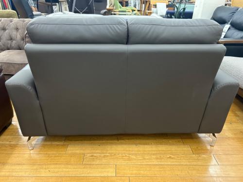 不二貿易 (フジボウエキ) 2人掛けソファー ブラウン 2人掛け 半革