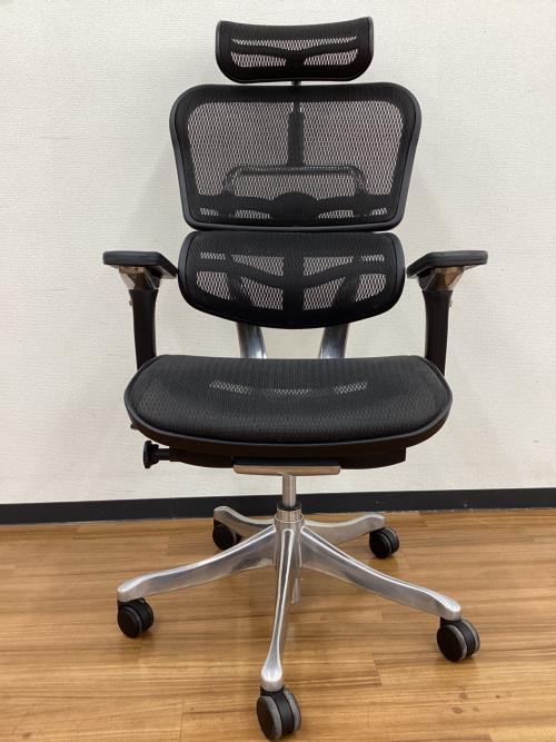 Ergohuman (エルゴヒューマン) ワークチェアー エルゴヒューマンベーシック　ブラック