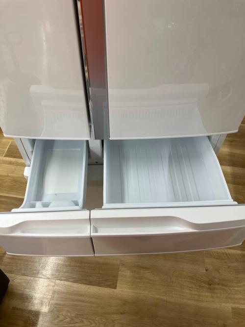 Panasonic (パナソニック) 6ドア冷蔵庫 NR-FV45S1-W 2024年製 自氷付 451Ｌ