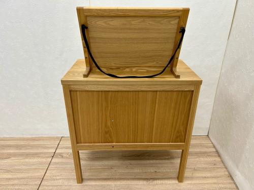 UNICO (ウニコ) 1面ドレッサー ナチュラル×グレー