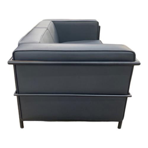 アーバン通商 (アーバンツウショウ) コルビジェ風ソファ ブラック 2人掛け