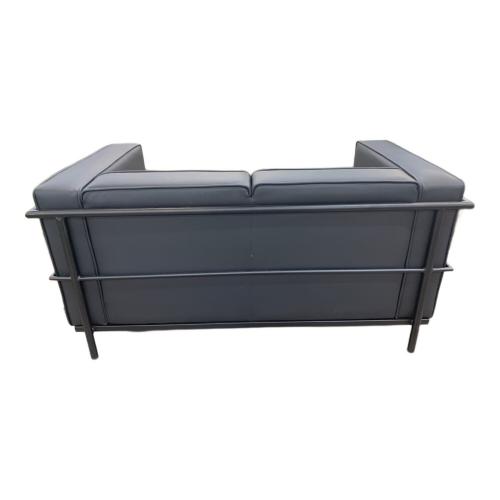 アーバン通商 (アーバンツウショウ) コルビジェ風ソファ ブラック 2人掛け