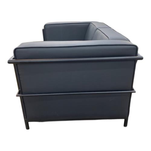 アーバン通商 (アーバンツウショウ) コルビジェ風ソファ ブラック 2人掛け