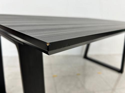 karimoku (カリモク) ダイニング3点セット ブラック×グレー