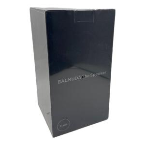 BALMUDA (バルミューダ) Bluetooth対応スピーカー M01A-BK Blue Tooth機能