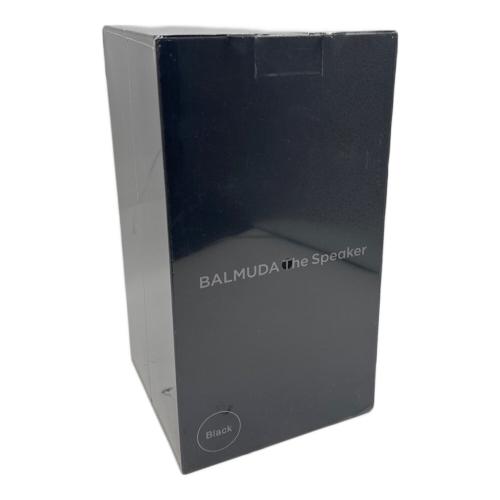 BALMUDA (バルミューダ) Bluetooth対応スピーカー M01A-BK Blue Tooth機能