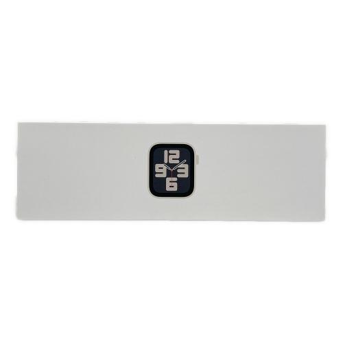 Apple (アップル) Apple Watch SE(第二世代) MR9V3J/A GPSモデル ケースサイズ:40㎜ 程度:Sランク(新品同様) ■