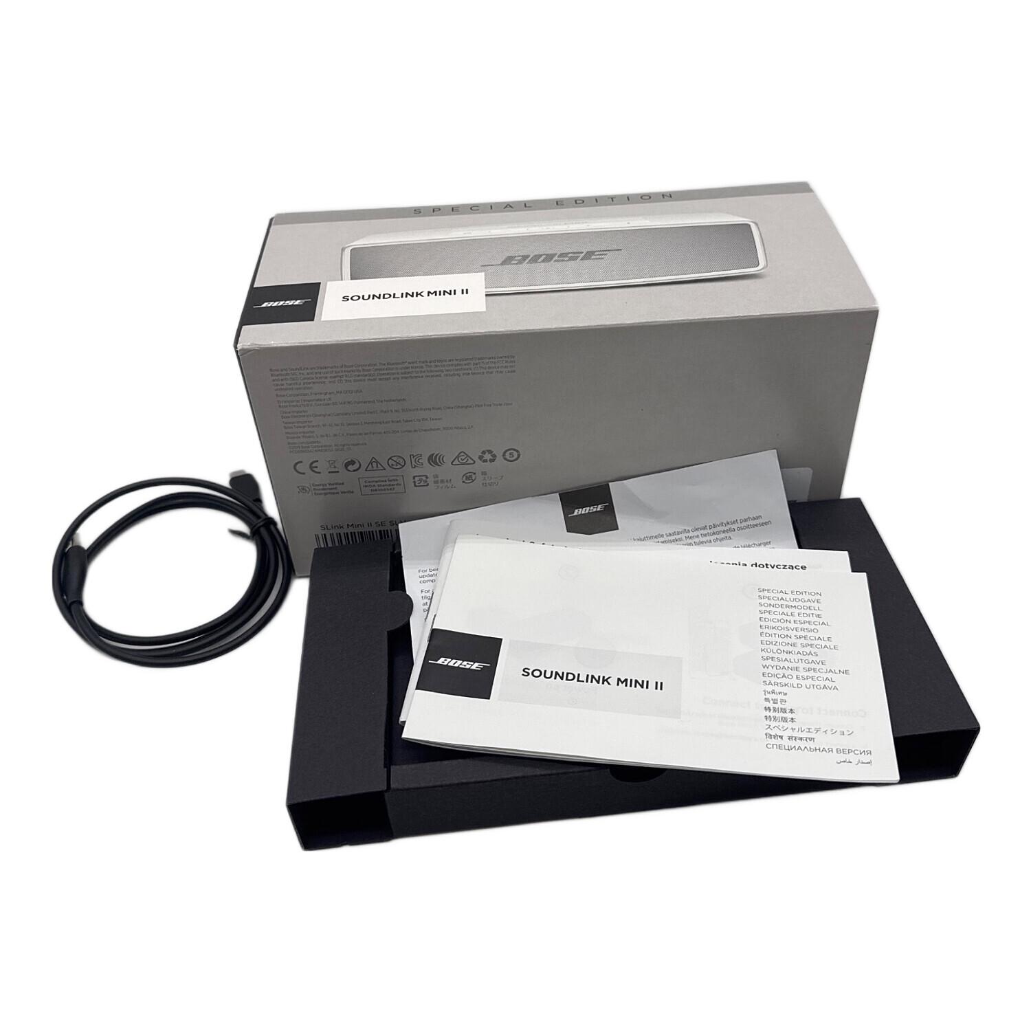 BOSE (ボーズ) ワイヤレススピーカー SOUNDLINK MINI Ⅱ Blue